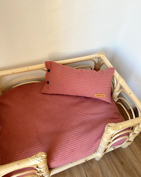 Almohadita con Funda para Perro - CORDEROY